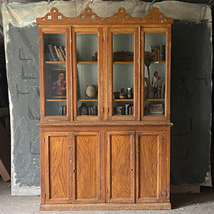 Antique Pine Bookcases at John Cornall Antiques, UK